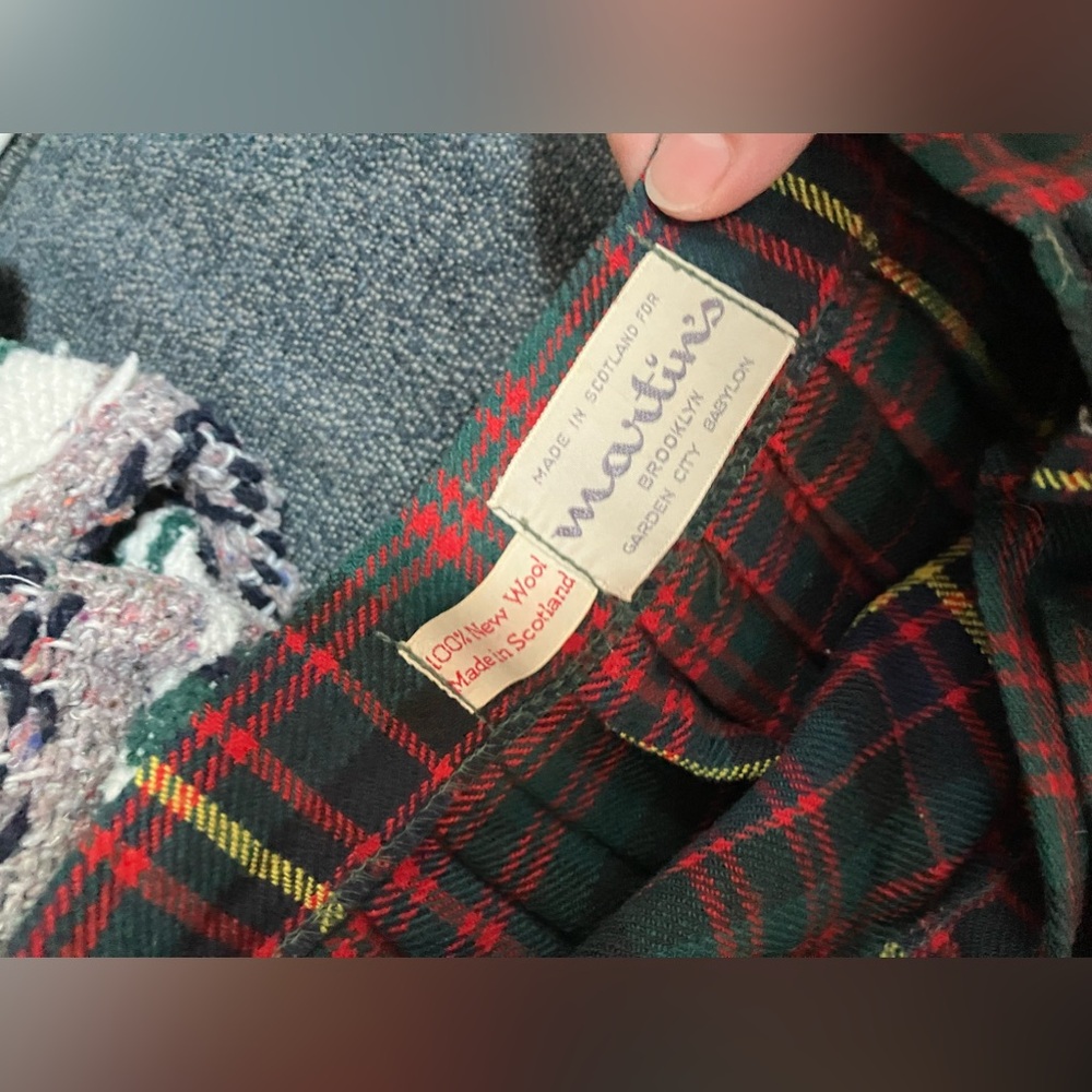 Authentic vintage Scottish kilt